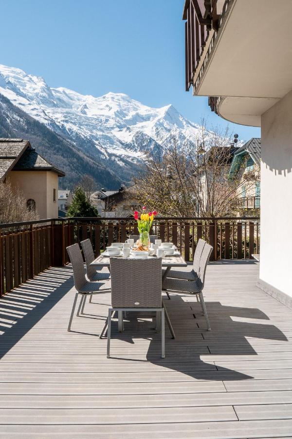 Apartment President - Alpes Travel - Central Chamonix - Sleeps 12 Buitenkant foto