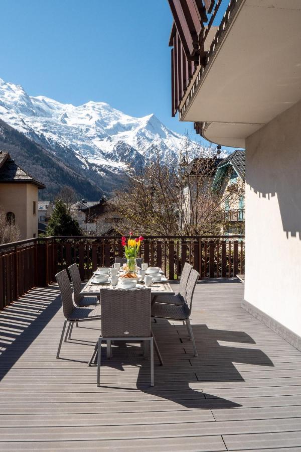 Apartment President - Alpes Travel - Central Chamonix - Sleeps 12 Buitenkant foto