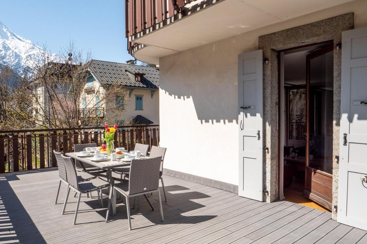 Apartment President - Alpes Travel - Central Chamonix - Sleeps 12 Buitenkant foto