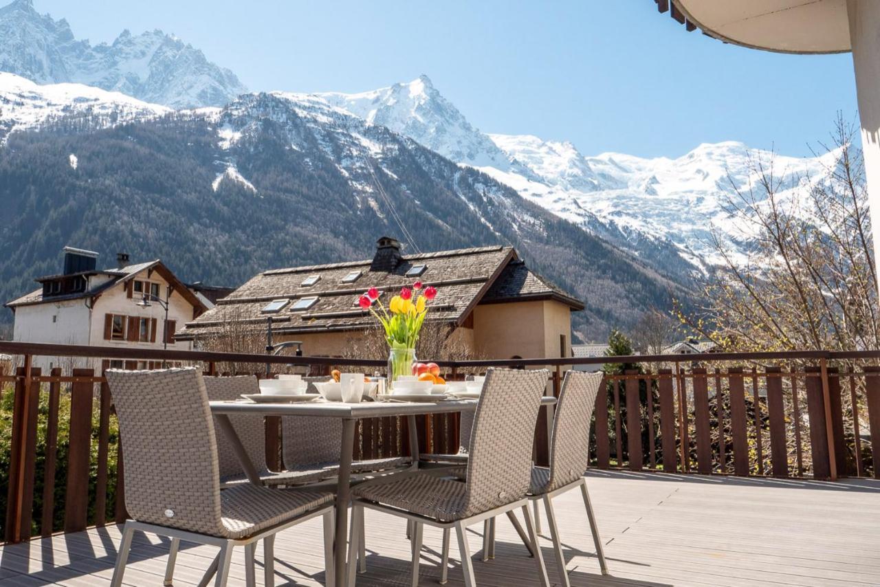 Apartment President - Alpes Travel - Central Chamonix - Sleeps 12 Buitenkant foto